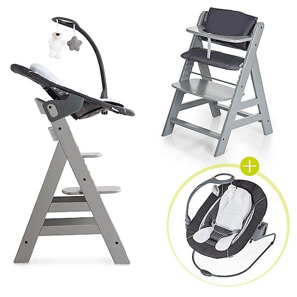 Hauck Hochstuhl Alpha Plus Grau - günstig online kaufen