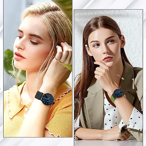 Coonoor Uhrenarmband 20mm Smartwatch-Armband Nylon Silikon günstig online kaufen