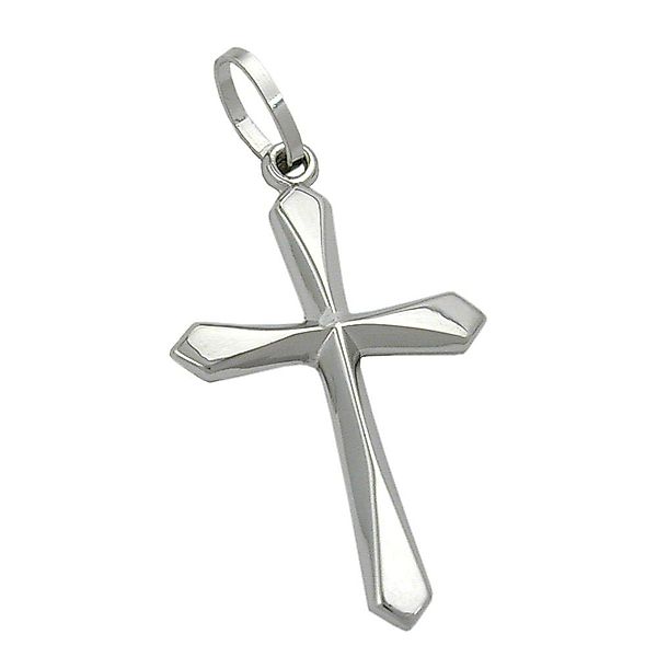 Schmuck Krone Kettenanhänger Anhänger, Kreuz, 9Kt günstig online kaufen