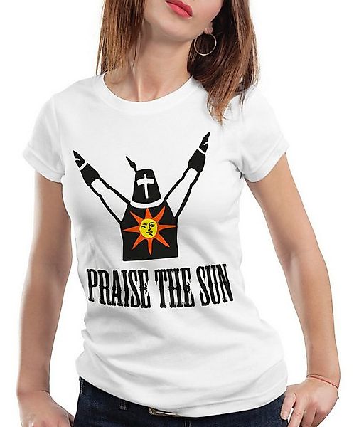 style3 T-Shirt Praise the Sun Dark Sunbro Solaire souls Gwyn Sonnen Ritter günstig online kaufen