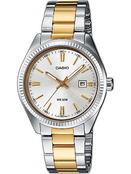 CASIO Quarzuhr Casio LTP-1302PSG-7AVEG Damenuhr Timeless collection 30mm 5A günstig online kaufen