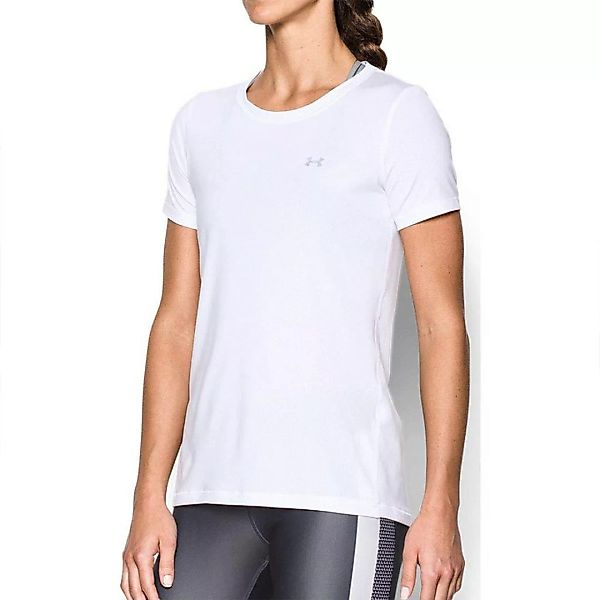 Under Armour Heat Gear Kurzärmeliges T-shirt S White günstig online kaufen