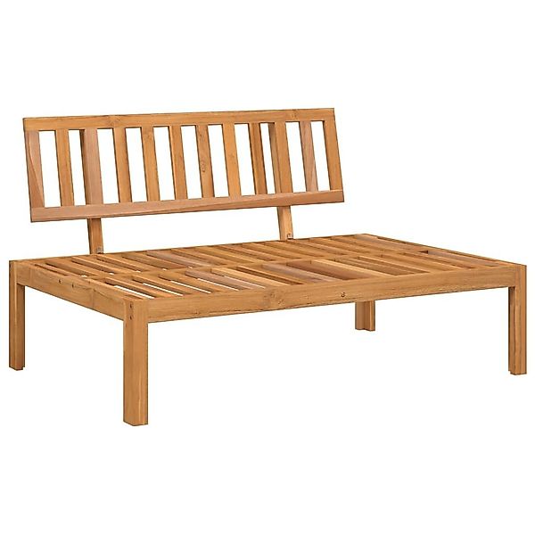 vidaXL Loungesofa Garten-Mittelsofa aus Paletten Massivholz, günstig online kaufen