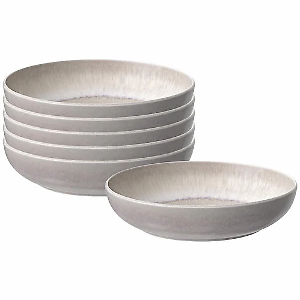 like. by Villeroy & Boch Pastateller »Pastaschalen Perlemor Sand ø 22,2 cm günstig online kaufen