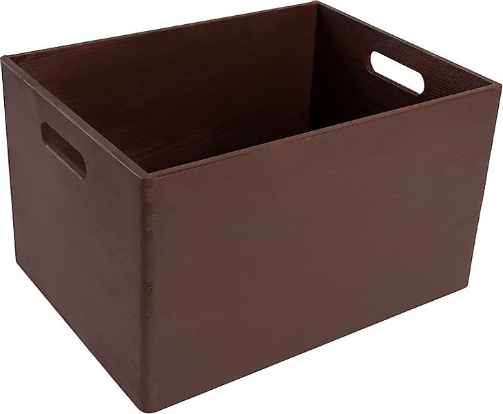 Creative Deco Holzkiste Obstkiste Korb 40x30x24cm günstig online kaufen