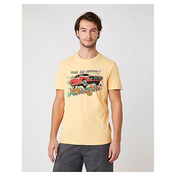 Wrangler Cowboy Kurzärmeliges T-shirt XL Lovely Mango günstig online kaufen