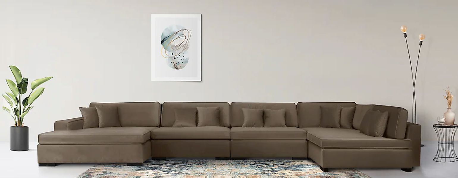 Guido Maria Kretschmer Home&Living Wohnlandschaft "Skara U-Form", Lounge-So günstig online kaufen