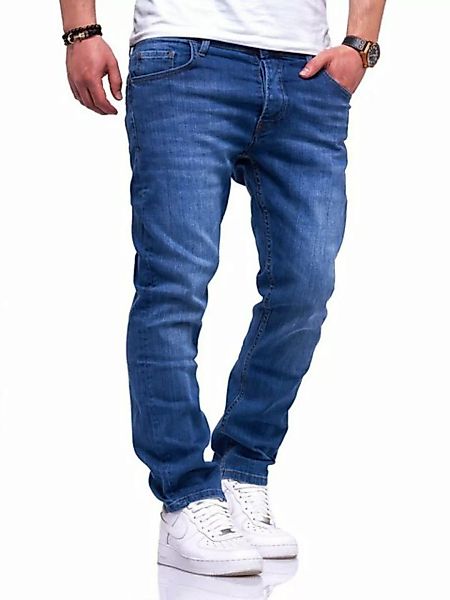 Rello & Reese Straight-Jeans BLEU im Used-Look günstig online kaufen