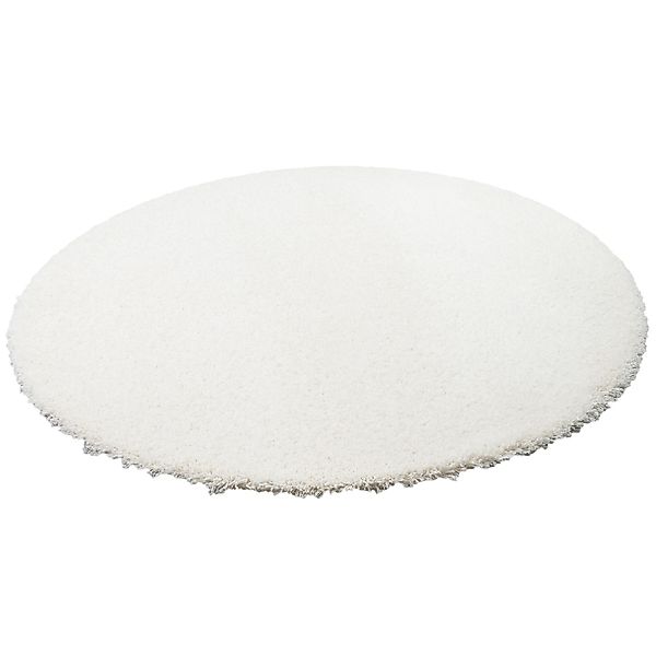 Snapstyle Luxus Hochflor Shaggy Teppich Dream Creme 200cm Rund günstig online kaufen