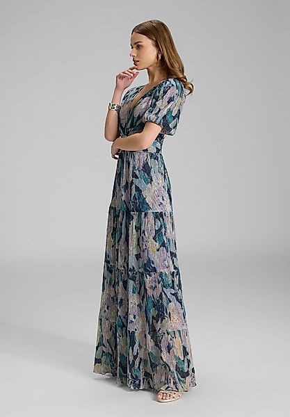 SWING Abendkleid Taillierte Passform mit fließendem günstig online kaufen