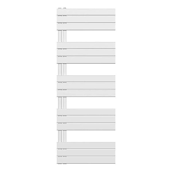 Belrad Handtuchheizkörper/Badheizkörper Paneel Anschluss Linksseitig Weiß 1 günstig online kaufen