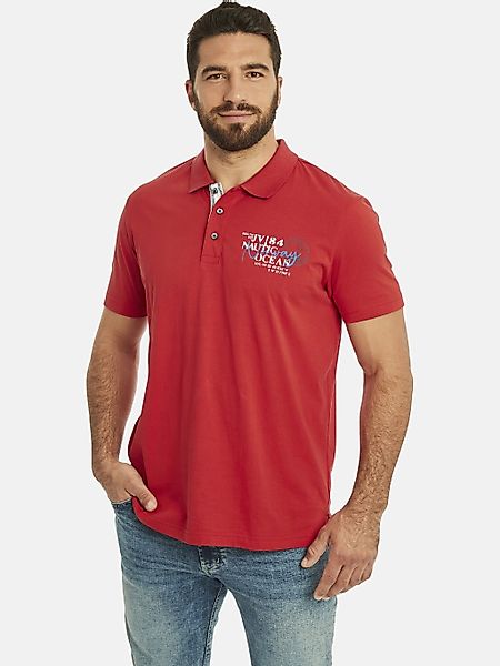Jan Vanderstorm Poloshirt DAGFINN in zwei Farben günstig online kaufen