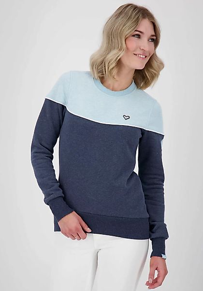 Alife & Kickin Sweatshirt DarleenAK mehrfarbiger Crewneck-Sweater mit Kontr günstig online kaufen