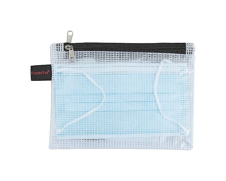 FOLDERSYS Beuteltasche Doppelkammer, mit Reißverschluss, A6 quer günstig online kaufen