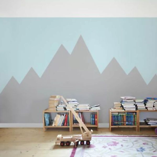 Bilderwelten Fototapete Berg blau Gr. 432 x 290 günstig online kaufen