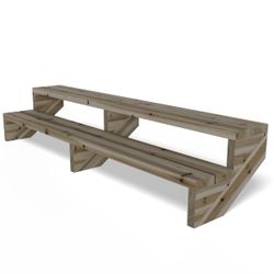 Gartenwelt Riegelsberger Außentreppe Terrassentreppe Kiefer kesseldruckimpr günstig online kaufen