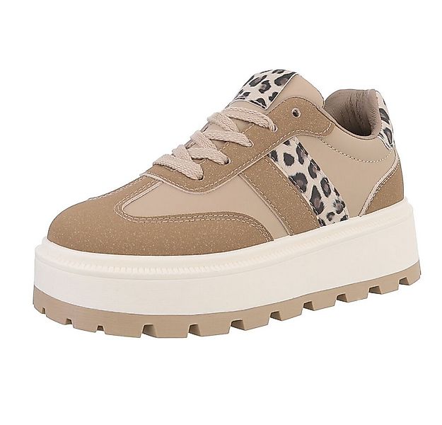 Ital-Design Damen Low-Top Freizeit Sneaker (88828650) Keilabsatz/Wedge Snea günstig online kaufen