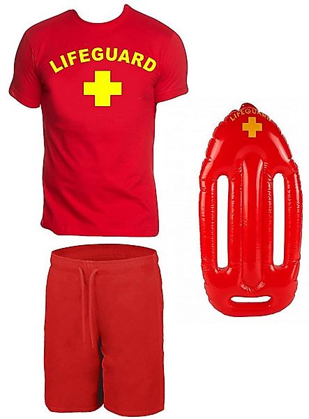 coole-fun-t-shirts Kostüm Rettungsschwimmer Schwimmboje Kostüm Rettungsschw günstig online kaufen