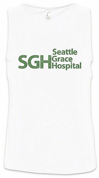 Urban Backwoods Tanktop Seattle Grace Hospital Ärmelloses T-Shirt SGH Grey günstig online kaufen