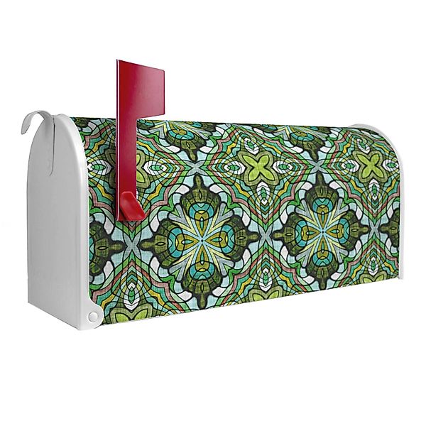 Banjado Amerikanischer Briefkasten Weiß 48x22x16cm US Mailbox Letterbox Pos günstig online kaufen