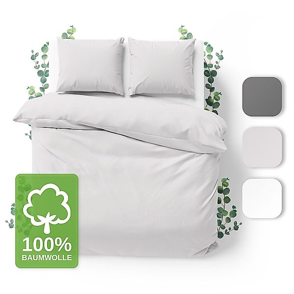 Jacobson Bettwäsche Set - 100% Baumwolle, günstig online kaufen