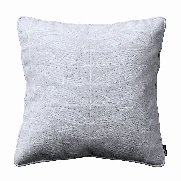 Kissenhülle Gabi mit Paspel, weiß-grau, 45 x 45 cm, Sunny (143-84) günstig online kaufen