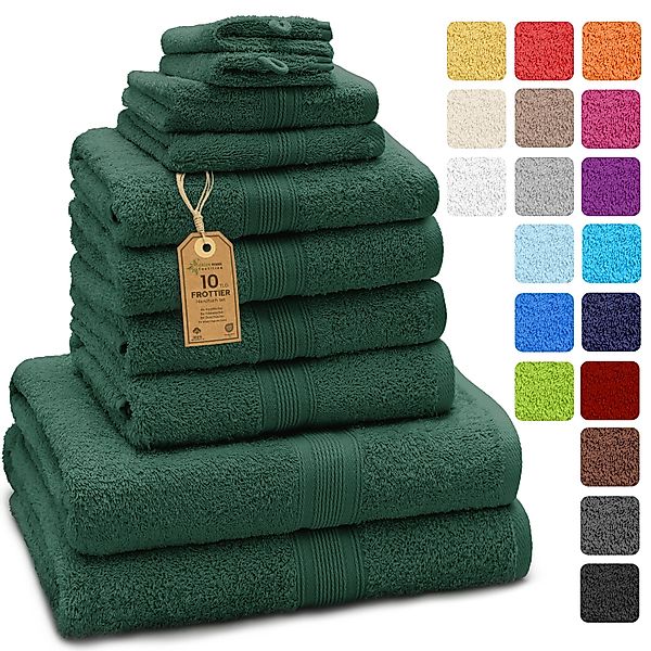 NatureMark Handtuch Set Handtuch-Set 10tlg. 500gsm, günstig online kaufen