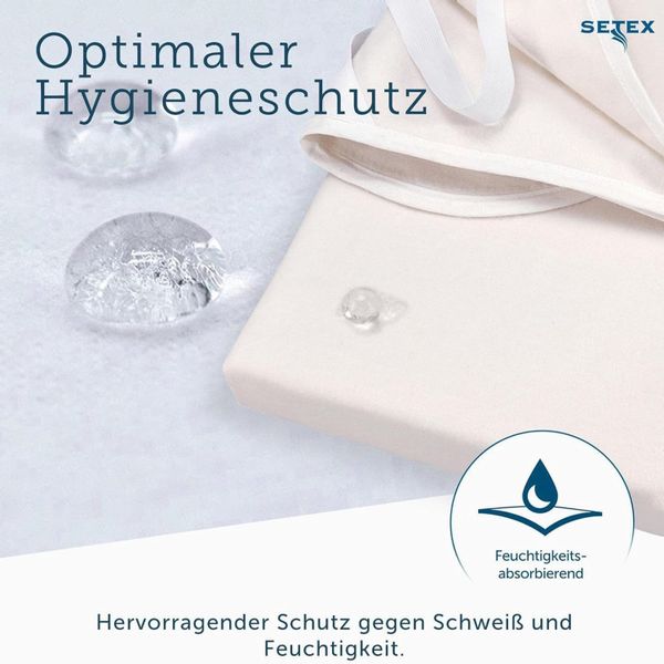 SETEX Matratzenauflage "Molton Spann, Auflage, Allergiker geeignet (Haussta günstig online kaufen