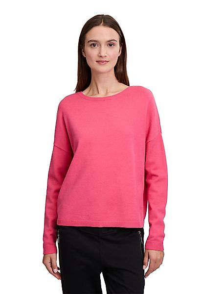 Cartoon Strickpullover "Cartoon Strickpullover mit Rundhalsausschnitt", (1 günstig online kaufen