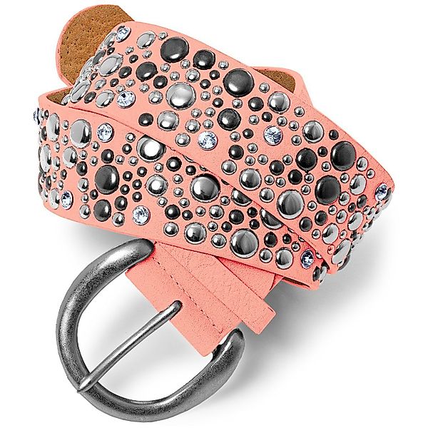 Caspar Nietengürtel GU248 Damen Breiter Gürtel günstig online kaufen
