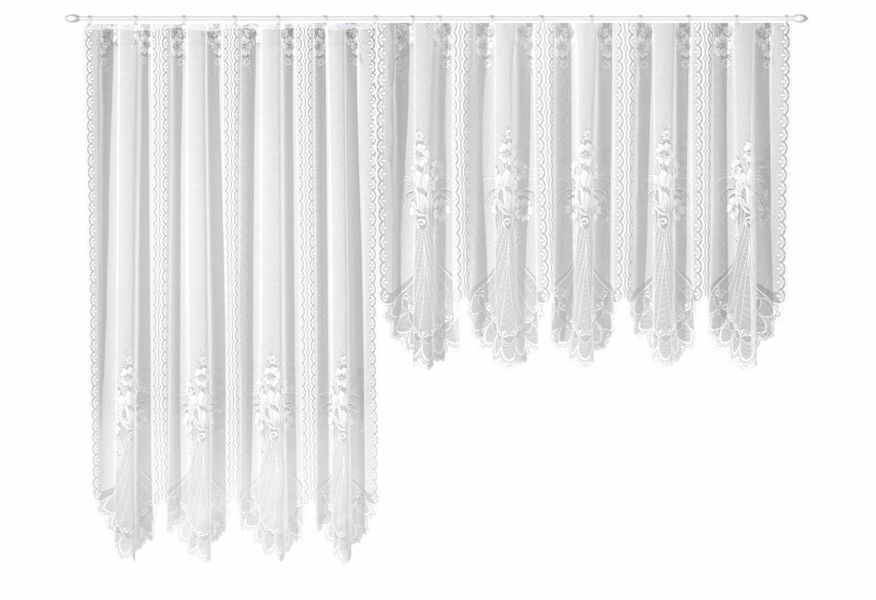 Weckbrodt Gardine "Adria" Kräuselband 1 Stk. tlg. Jacquard, strukturiert, h günstig online kaufen