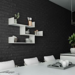 Decortie Bücherregal Tibet, Wandregal Modernes Bücherregal, günstig online kaufen