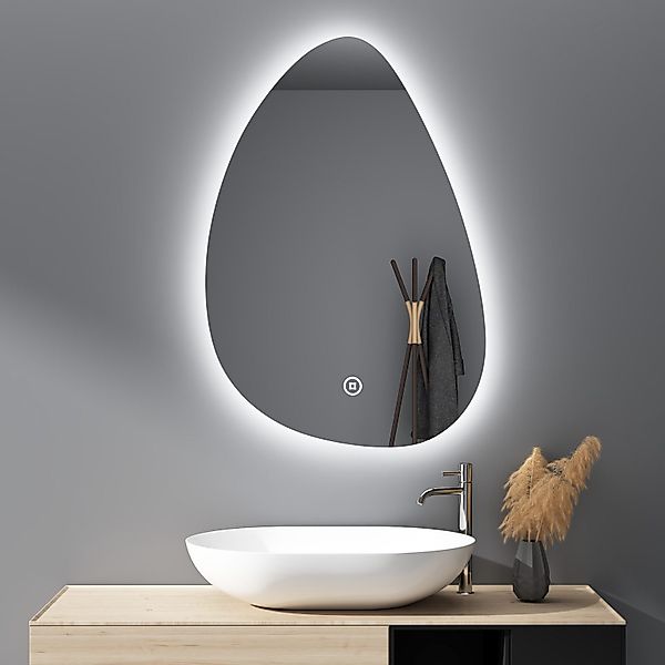 WDWRITTI Wandspiegel mit beleuchtung Badspiegel LED günstig online kaufen