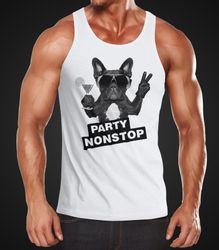 Neverless Tanktop Party Herren Tank-Top Nonstop günstig online kaufen