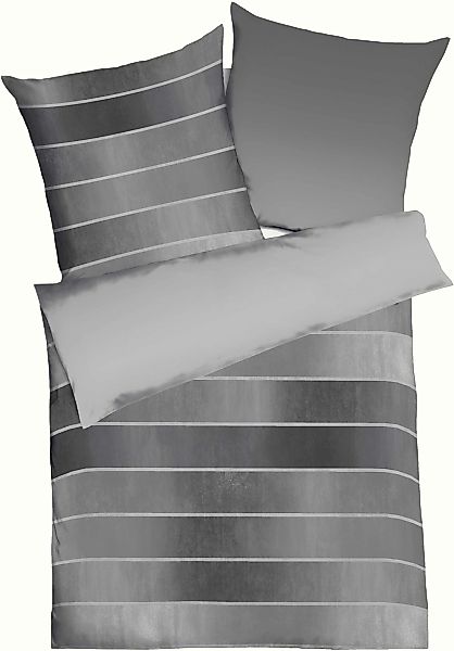 Kaeppel Wendebettwäsche "Timeless" 3 Stk. tlg. mit breiten Streifen günstig online kaufen