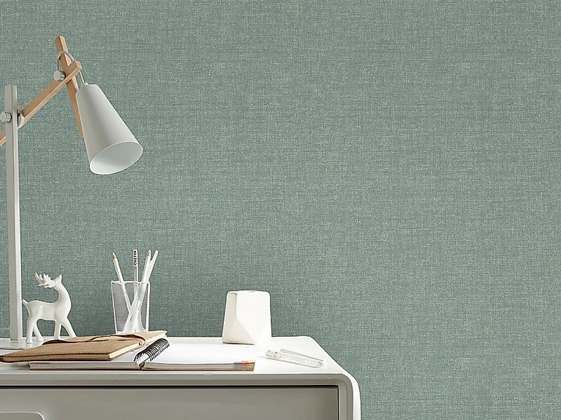 Superfresco Easy Vliestapete Melle Dark Green 10,05 x 0,52 m günstig online kaufen