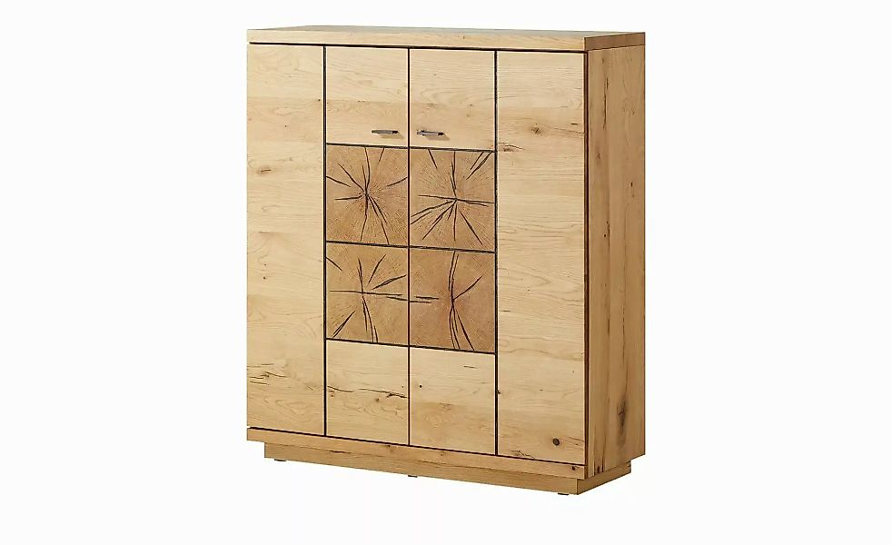 Gray & Jones Highboard  Black Coast Two ¦ holzfarben ¦ Maße (cm): B: 120 H: günstig online kaufen