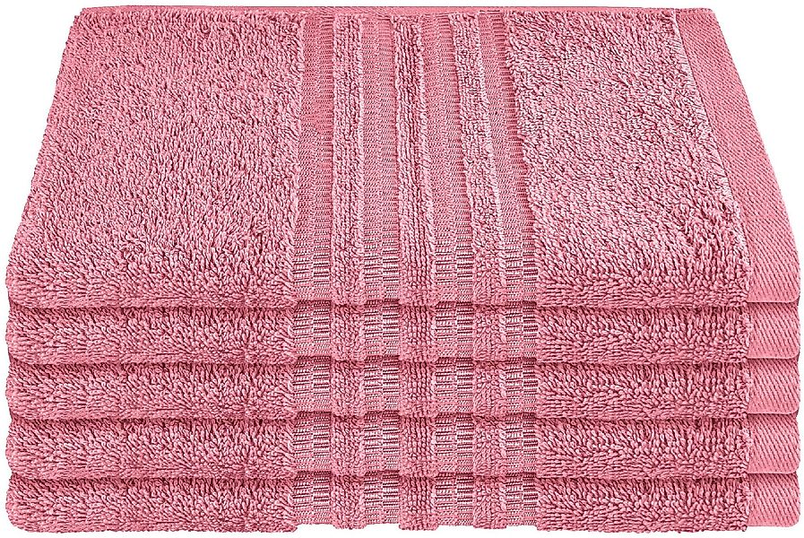 Schiesser Gästehandtücher "Milano aus 100% Baumwolle mit eleganter Bordüre günstig online kaufen