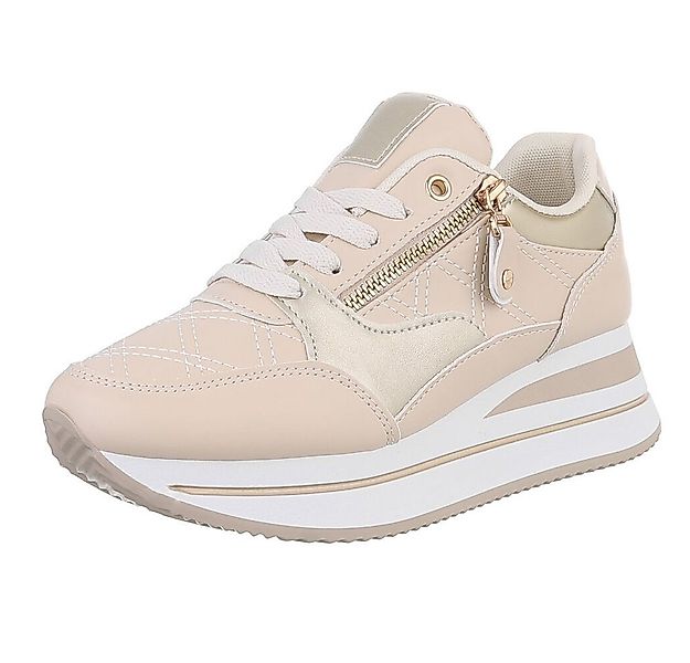 Ital-Design Damen Low-Top Freizeit Sneaker (88671442) Keilabsatz/Wedge Snea günstig online kaufen