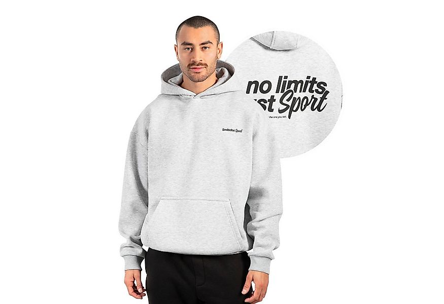 Smilodox Hoodie Fortes, Oversize Kapuzenpullover mit großem Back Print, Swe günstig online kaufen