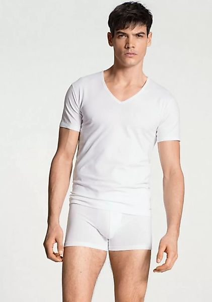 CALIDA T-Shirt Cotton Code mit V-Ausschnitt und perfekter Passform günstig online kaufen