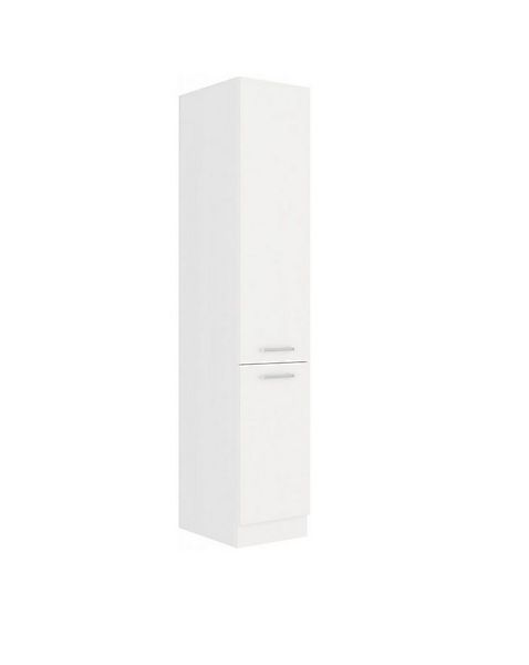 Küchen-Preisbombe Hochschrank 40 cm Küche EKO White Weiss matt Küchenzeile günstig online kaufen