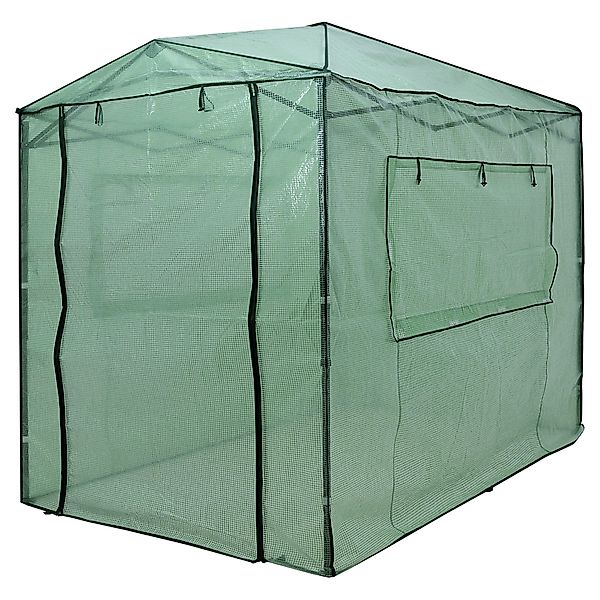 COSTWAY Foliengewächshaus, BxTxH: 250 x 180 günstig online kaufen