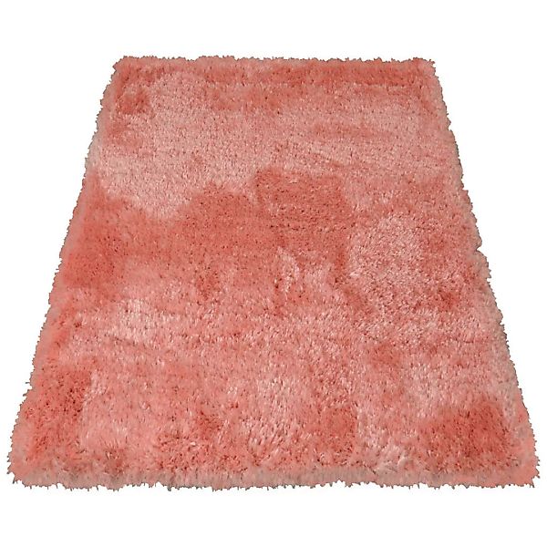 Merinos Hochflorteppich Floppy rosa B/L: ca. 120x160 cm günstig online kaufen