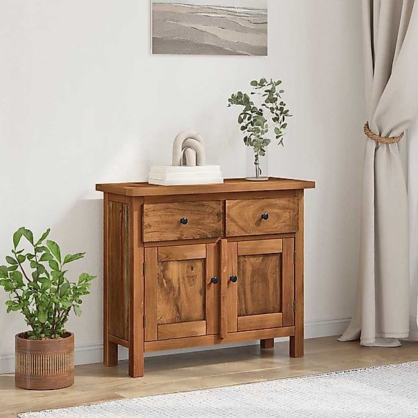 furnicato Sideboard Massives Mahagoniholz 75x30x65 cm günstig online kaufen