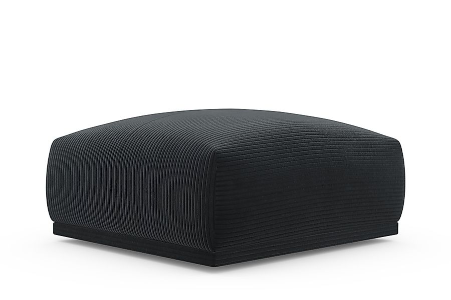 TRENDMANUFAKTUR Hocker "Braga, mit hochwertigem Kaltschaum, quadratisch, in günstig online kaufen