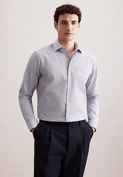 seidensticker Businesshemd Regular Regular 1/1 Kentkragen Druck günstig online kaufen