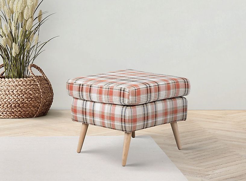 Home affaire Hocker "Charles" passend zum Sessel "Charles" günstig online kaufen