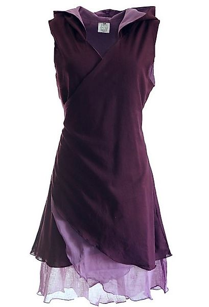 Guru-Shop Longbluse Wickeltunika, Elfentunika mit Zipfelkapuze MA.. alterna günstig online kaufen