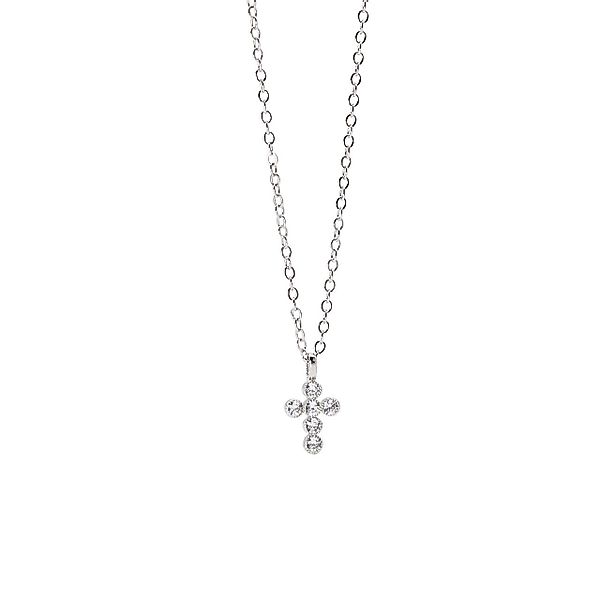 ELLAWIL Kreuzkette Silberkette Damen Kette mit günstig online kaufen